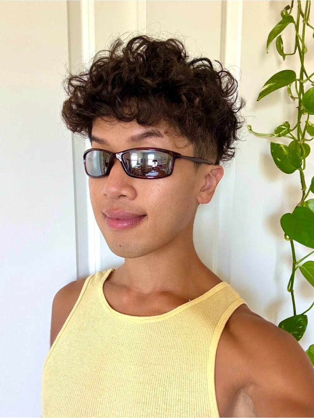 Y2K Foster Grant Sporty Leopard Print Sunglasses With Reflective Lenses